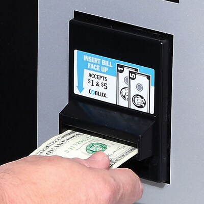 Selectivend 23-Selection Snack Vending Machine with Card Reader, Black (14115)