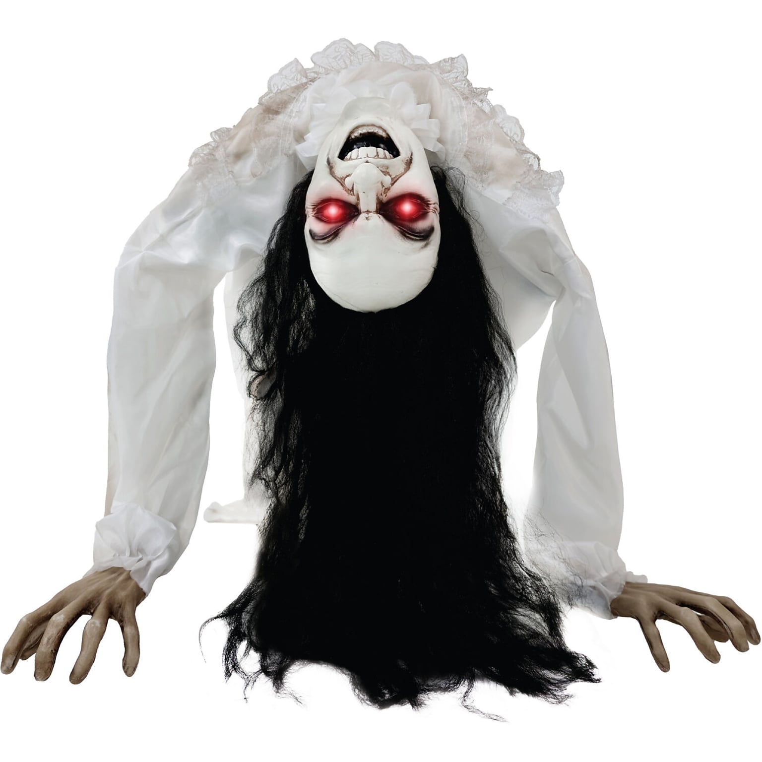 Haunted Hill Farm Lifesize Animatronic Possessed Woman (HHLADY-11FLSA)