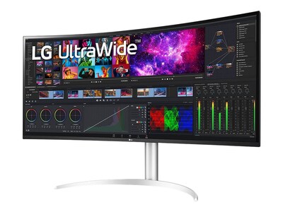 LG 39.7" Curved 4K Ultra HD LED Monitor (40BP95C-W)