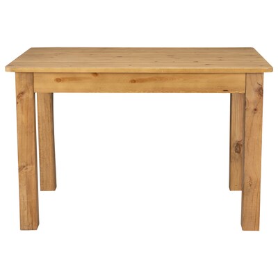 Flash Furniture HERCULES 46" Farm Dining Table, Light Natural (XAF46X30LN)