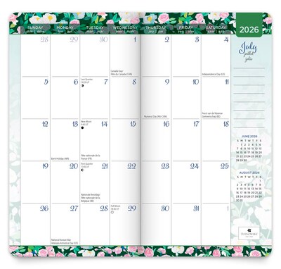 2026-2027 BrownTrout House of Turnowsky 3.5" x 6.5" Monthly Planner (9798330701759)