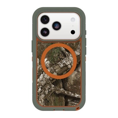 OtterBox Defender Series Pro XT MagSafe Compatible Phone Case for Apple iPhone 17 Pro, Shock Absorbing, Realtree APX (77-98428)