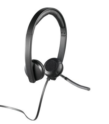 Logitech H650e USB Stereo Binaural Headset (981-000518)