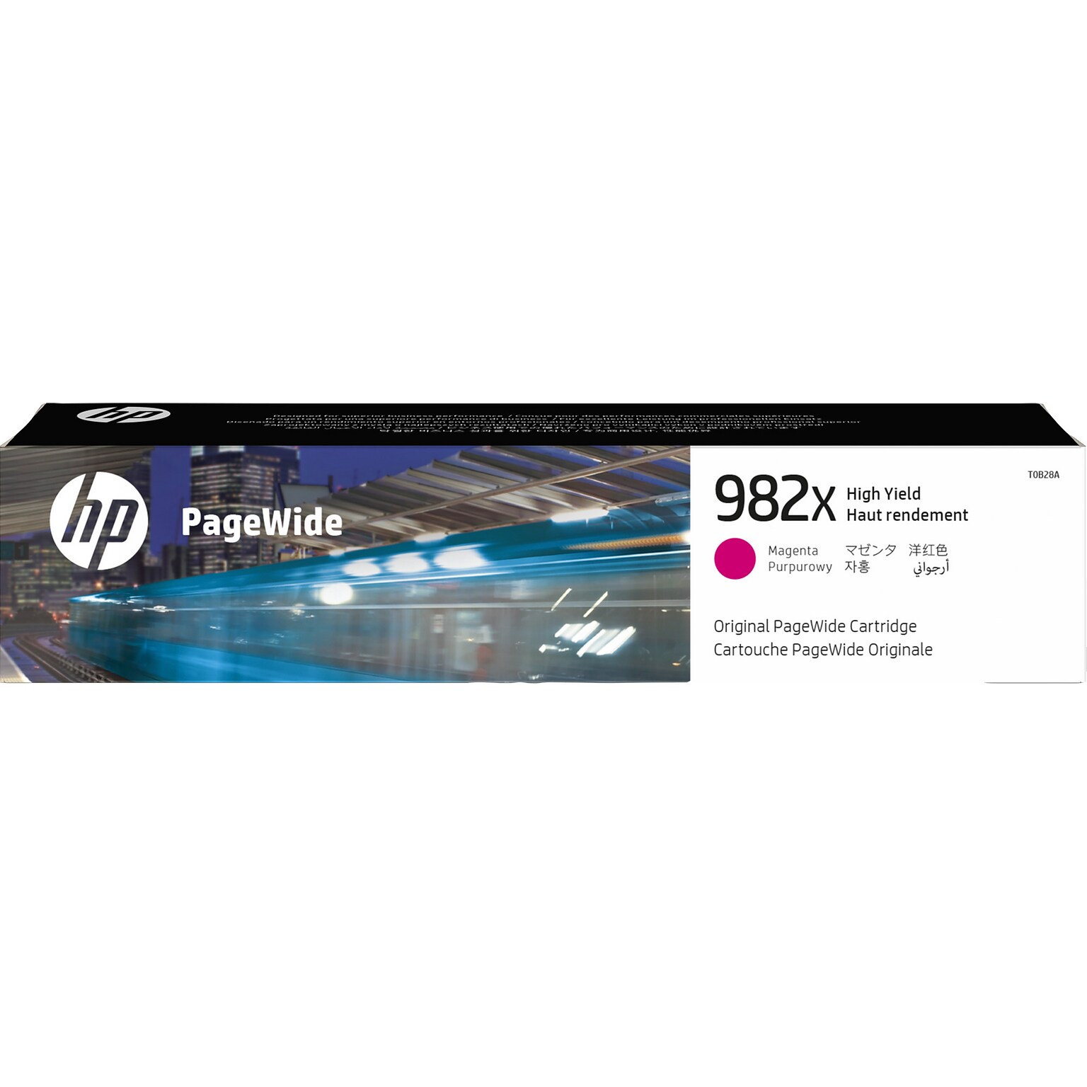 HP 982X Magenta High Yield Ink Cartridge Prints Up to 16,000 Pages (T0B28A)
