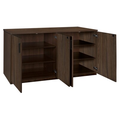 Regency Legacy 72" Office Storage Cabinet Buffet, Neo Walnut (LSC7236NW)
