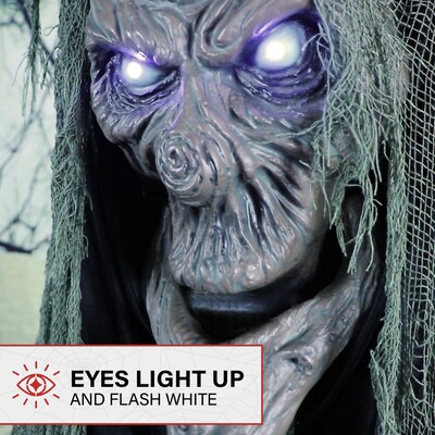 Haunted Hill Farm Life-size Poseable Talking Tree (HHTREE-1FLS)