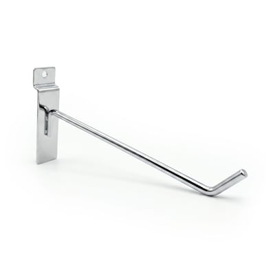 Azar 8 Metal Wire Slat Wall Hook, 50/Pack (700868-50PK)