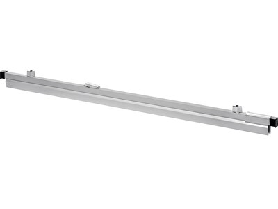 AdirOffice Hanging Blueprint Clamp Holder, 26, Silver Aluminum, 12/Pack (ADI6026-2)