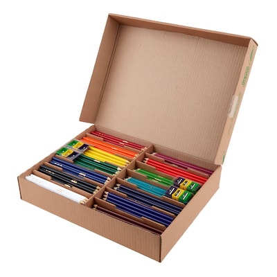 Crayola Colored Pencil Classpack, Assorted Colors, 474/Pack (BIN687509)