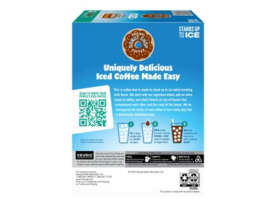 The Original Donut Shop Iced Duos Cookies + Caramel Iced Coffee Keurig® K-Cup® Pods, Medium Roast, 96/Carton (5000373021CT)