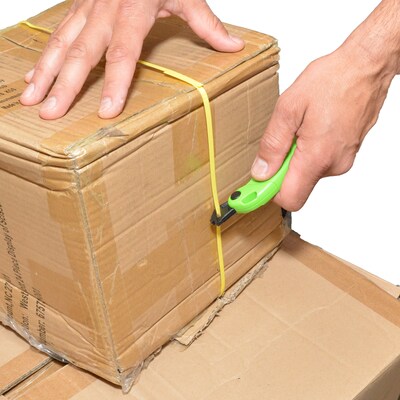 Westcott Ceramic Safety Cutter with Fold Out Film Cutter, Green (00741)