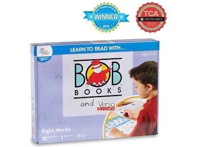 hand2mind Learn to Read With… Bob Books and VersaTiles Sight Words Workbook and Reader Set (90811)