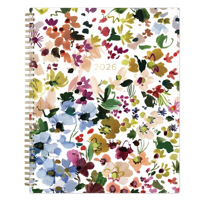 2026 Blue Sky Kelly Ventura Gardens 8.5 x 11 Calendar Year Weekly & Monthly Planner, Plastic Cover, Multicolored (153064)