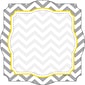 Barker Creek Double-Sided Accents, Beautiful Chevron, 36/Pack (LL2202)