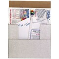Easy Fold Mailer, 12-1/8L x 9-1/8W x 1-1/2D(H), 50 per Bundle