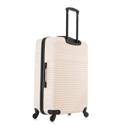 InUSA Resilience 3-Piece Hardside Spinner Luggage Set, TSA Checkpoint Friendly, Sand (IURESSML-SAN)