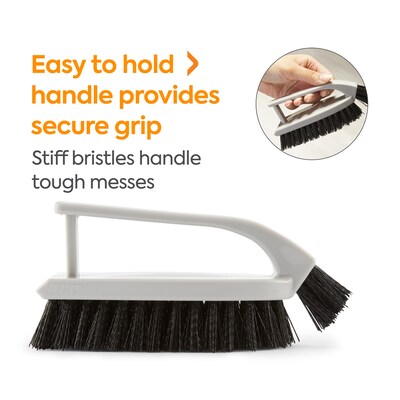 Coastwide Professional™ 6" Scrub Brush, Gray (CW56794)