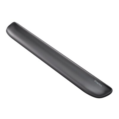 Staples TECH Gel Non-Skid Wrist Rest, Black Crystal (53324)
