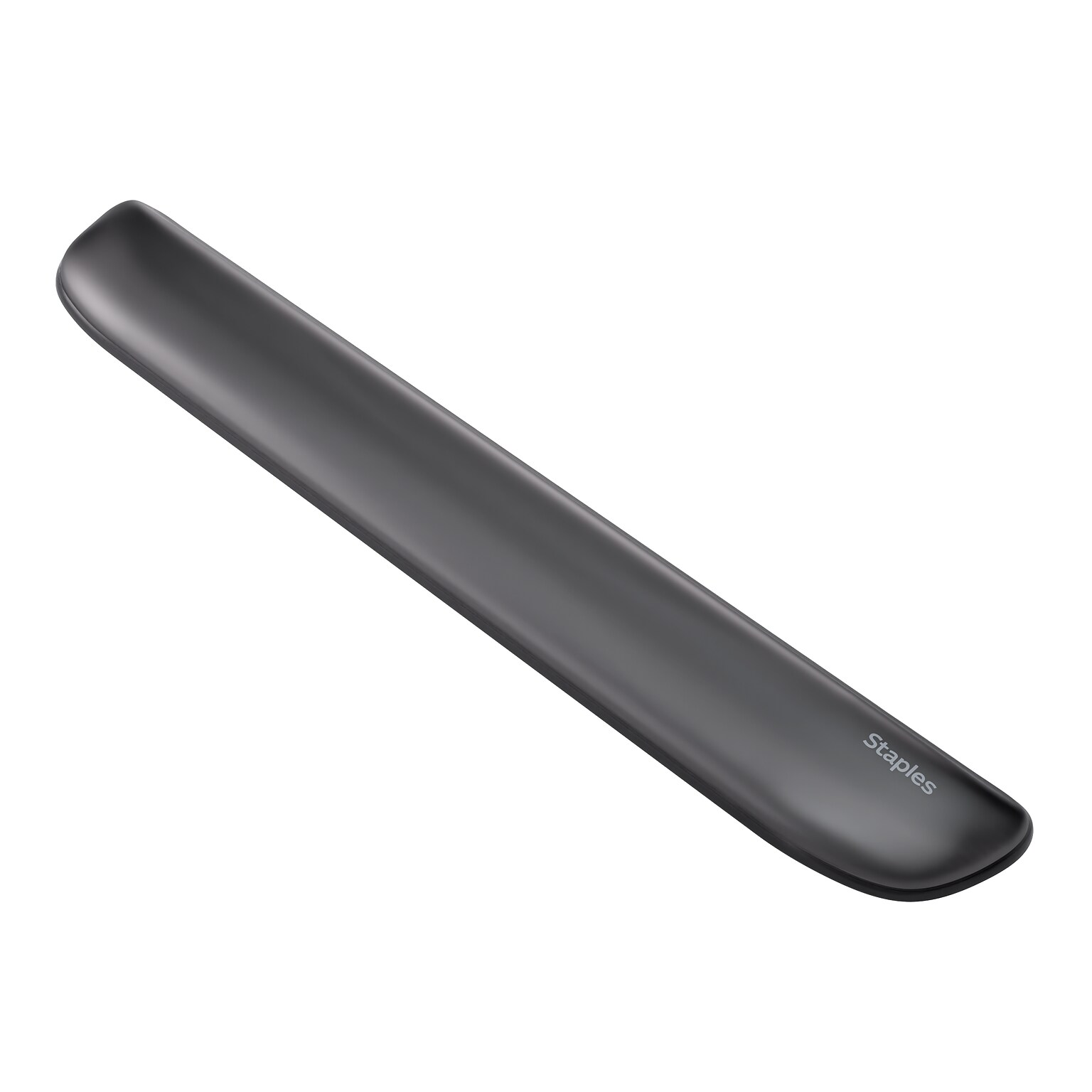 Staples TECH Gel Non-Skid Wrist Rest, Black Crystal (53324)