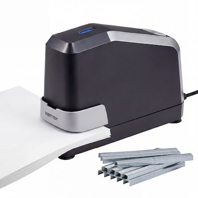 Bostitch Impulse Electric Desktop Stapler, 45-Sheet Capacity, Staples Included, Black (B8E-VALUE)