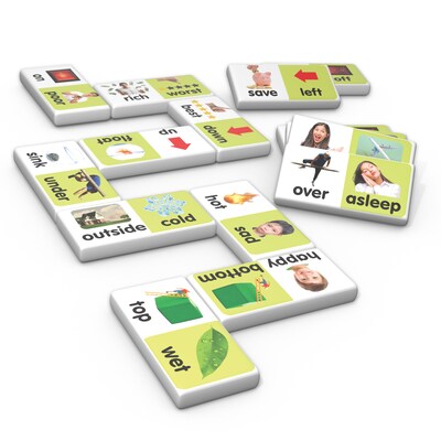 Junior Learning Antonyms Match & Learn Dominoes, Pack of 2 (JRL666-2)