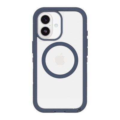 OtterBox Defender Series Pro XT MagSafe Phone Case for Apple iPhone 17, Shock Absorbing, Baby Blue Clear (77-98438)