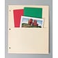 Avery Double Pocket Paper Dividers, Untabbed, Manila, 5 Dividers/Pack (03075)