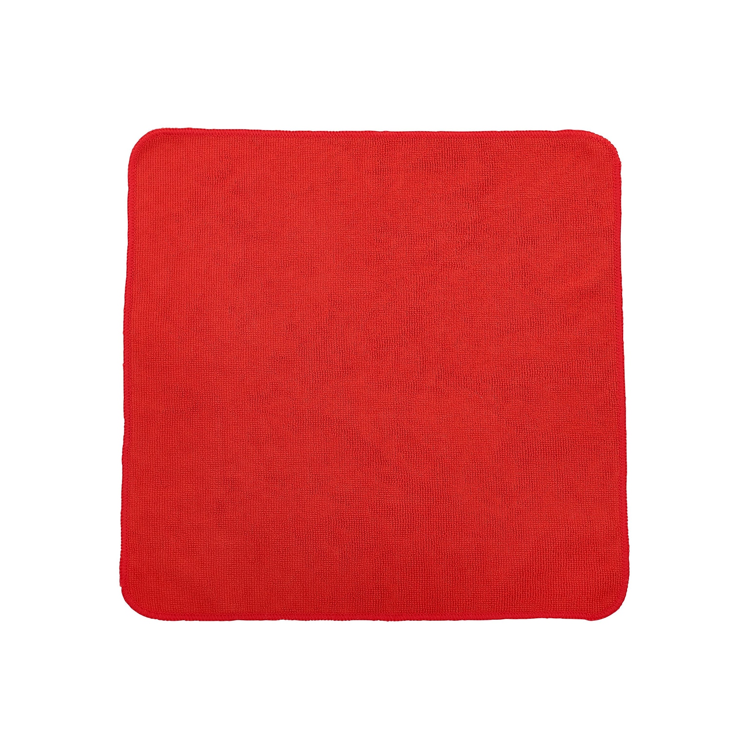 HYGEN r-40 Recycled Microfiber Cleaning Cloths, 12 x 12, Red, 24/Pack (1820577)