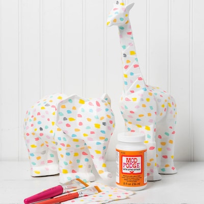 Mod Podge Decoupage Glue, Satin, 8oz, 3/Pack (MODCS11272-3)