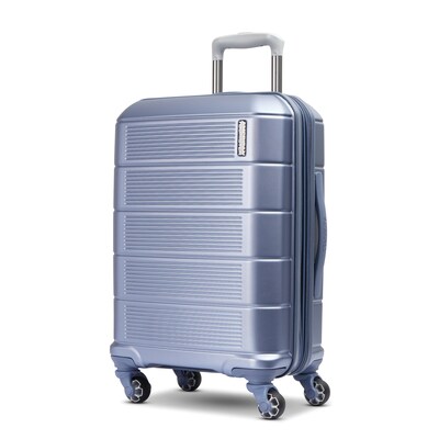 American Tourister Stratum 2.0 22" Plastic Carry-On Hardside Luggage, Slate Blue (142348-E264)