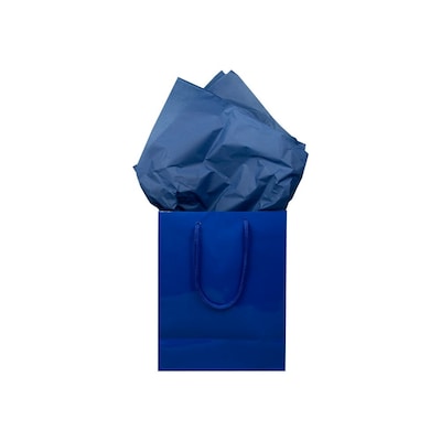 JAM Paper 20" x 26" Tissue Paper, Navy Blue, 20 Sheets/Pack (1152353A)