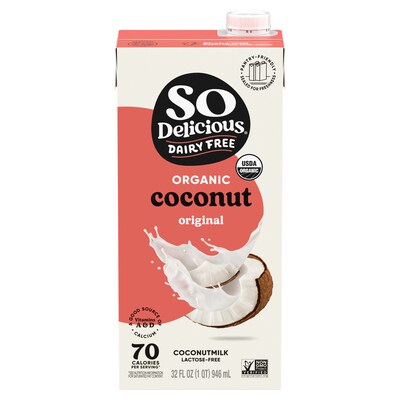 Silk So Delicious Original Coconut Milk, 32 oz. (WWI12312)