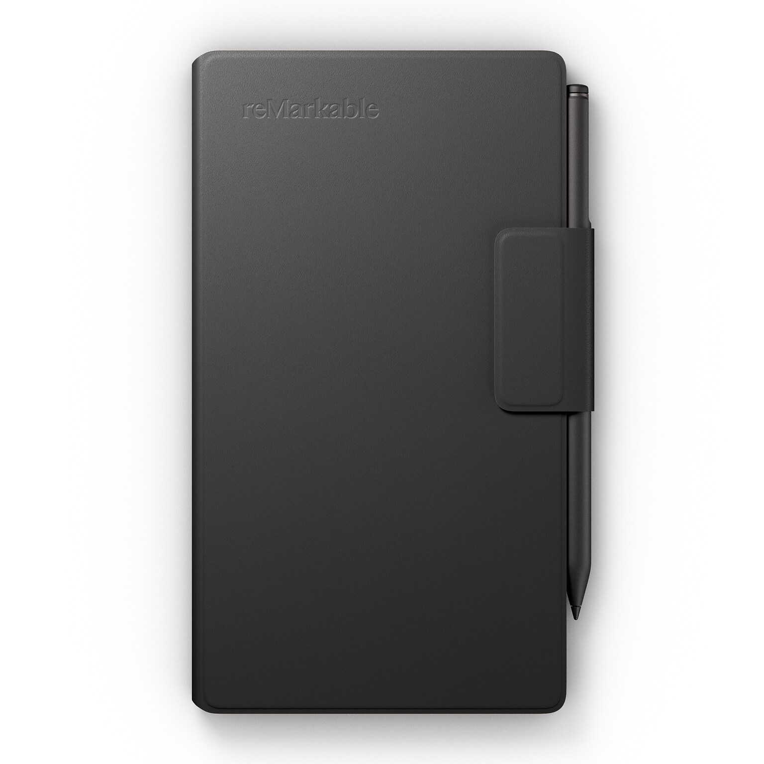 reMarkable Premium Leather Book Folio for 7.3 Paper Pro Move Paper Tablet, Black (RM11A-1004NW)