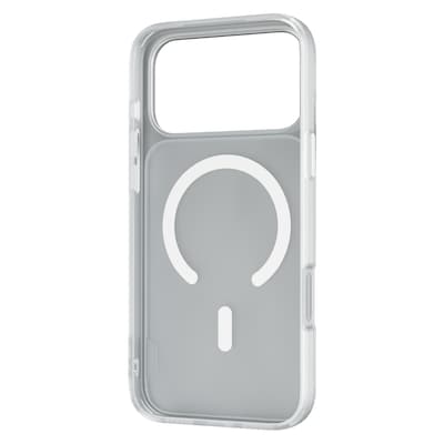 TUFF8 GlideGuard MagSafe Phone Case for iPhone 18 Pro Max with Foldable Origami Wallet Stand, Matte Clear/Black (KITLIB18PRO03)