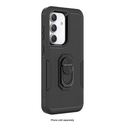 SaharaCase Raider Phone Case for Galaxy A56 5G, Shock Absorbing, Scorpion Black (CP00735)
