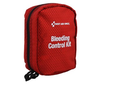 First Aid Only Bleeding Control Kit Multiple Victim Totes, Fabric Pouch, California AB2260, 7 Pieces (91520)