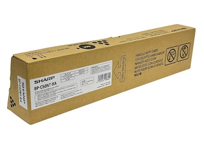 Sharp BP-C50NT-BA Black Toner Cartridge, Prints Up to 24,000 Pages