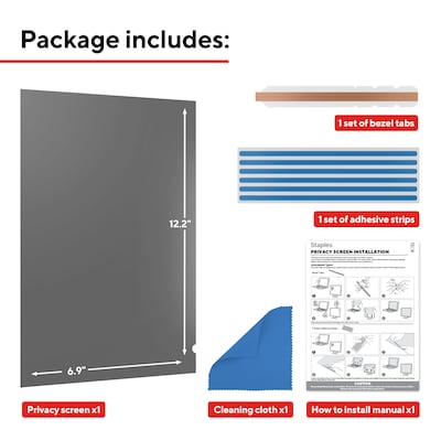 Staples TECH Anti-Glare Privacy Filter for 14" Laptop (16:9) (ST62131-CC)
