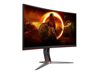 AOC 32 Curved LED Gaming Monitor, Black/Gray (C32G2)