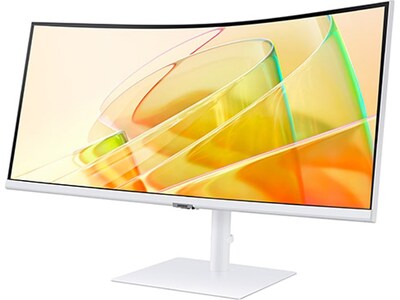 Samsung ViewFinity S65TC 34" Curved 100 Hz LCD Business Monitor, White (S34C654TAN)