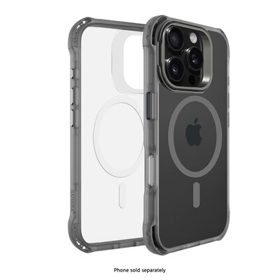 SaharaCase Venture-X MagSafe Phone Case for iPhone 16 Pro, Shock Absorbing, Space Gray (CP00670)