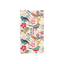 2023-2025 Willow Creek Birds & Blooms 3.5 x 6.5 Academic Monthly Planner, Paperboard Cover, Multic