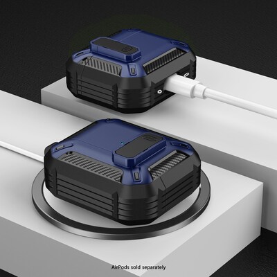 SaharaCase Raider Case for AirPods, 4th Generation, Midnight Blue (HP00178)