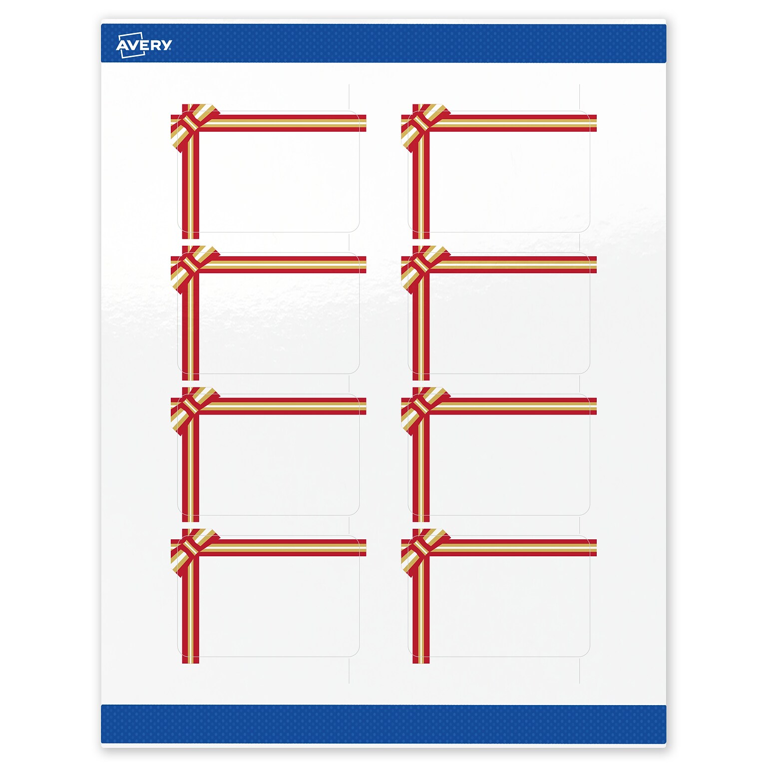 Avery Rectangle Multipurpose Labels, 2 x 3, White, 80/Pack (19479370594)