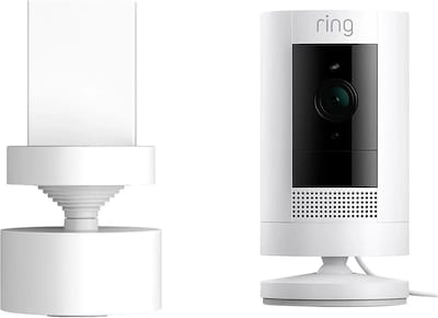 Ring Indoor/Outdoor Pan-Tilt Mount for Stick Up Cam Plug-In, White (B0946D128Y)