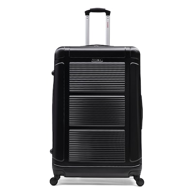 InUSA Pilot 33.27" Hardside Suitcase, 4-Wheeled Spinner, TSA Checkpoint Friendly, Coal (IUPIL00XL-COA)
