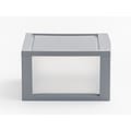Iris Storage Drawer, Gray/Translucent White (500222)