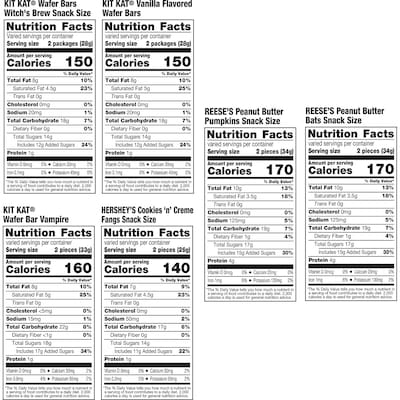 Hershey's, Kit Kat and Reese's Assorted Chocolate Candy Variety Bag, 52.63 oz., 95 Pieces (34000-94707)
