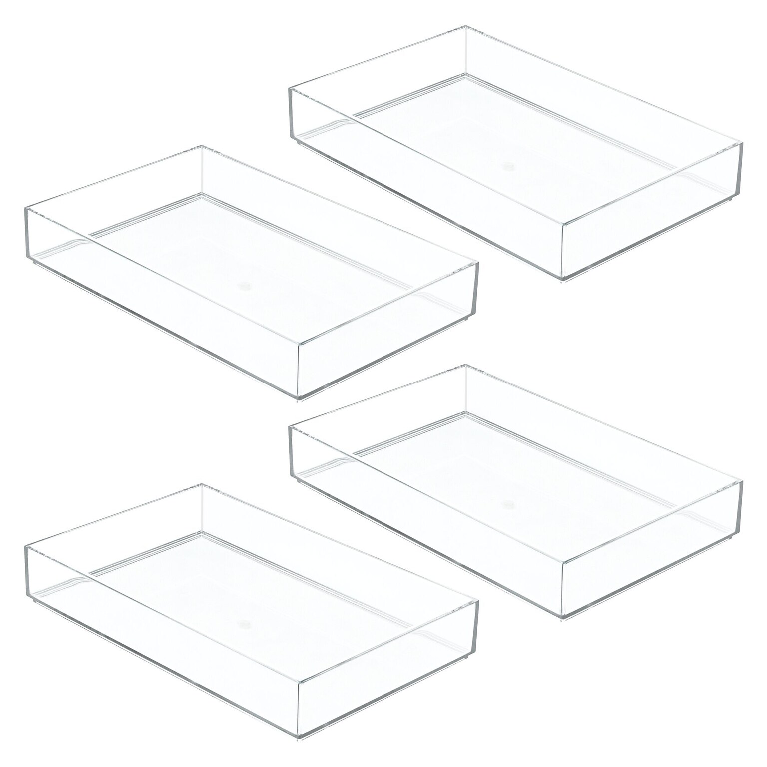 iDESIGN Organizers, Clear, 4/Set (27740M4)