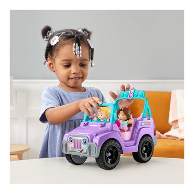 Fisher-Price Barbie Beach Cruiser by Little People, 2/Pack (HJW77)